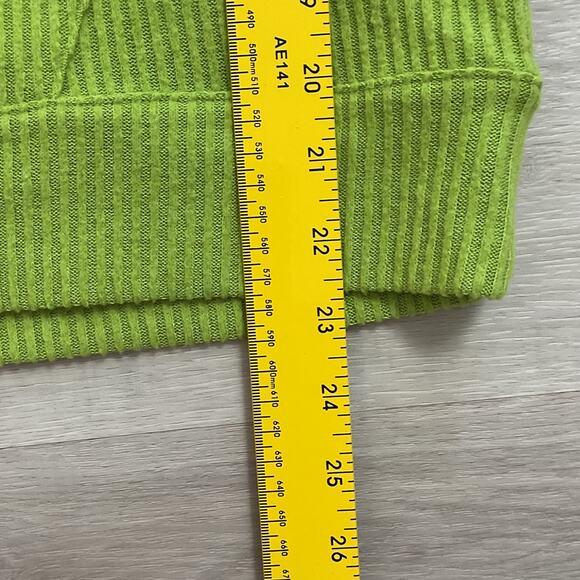 Zelos Ribbed Wide Cuff Hoodie and Shorts Set Greenway Large - Picture 9 of 16